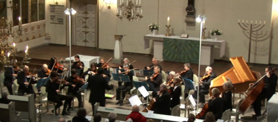 Das Preetzer Kammerorchester bei einem Konzert in der Stadtkirche Preetz